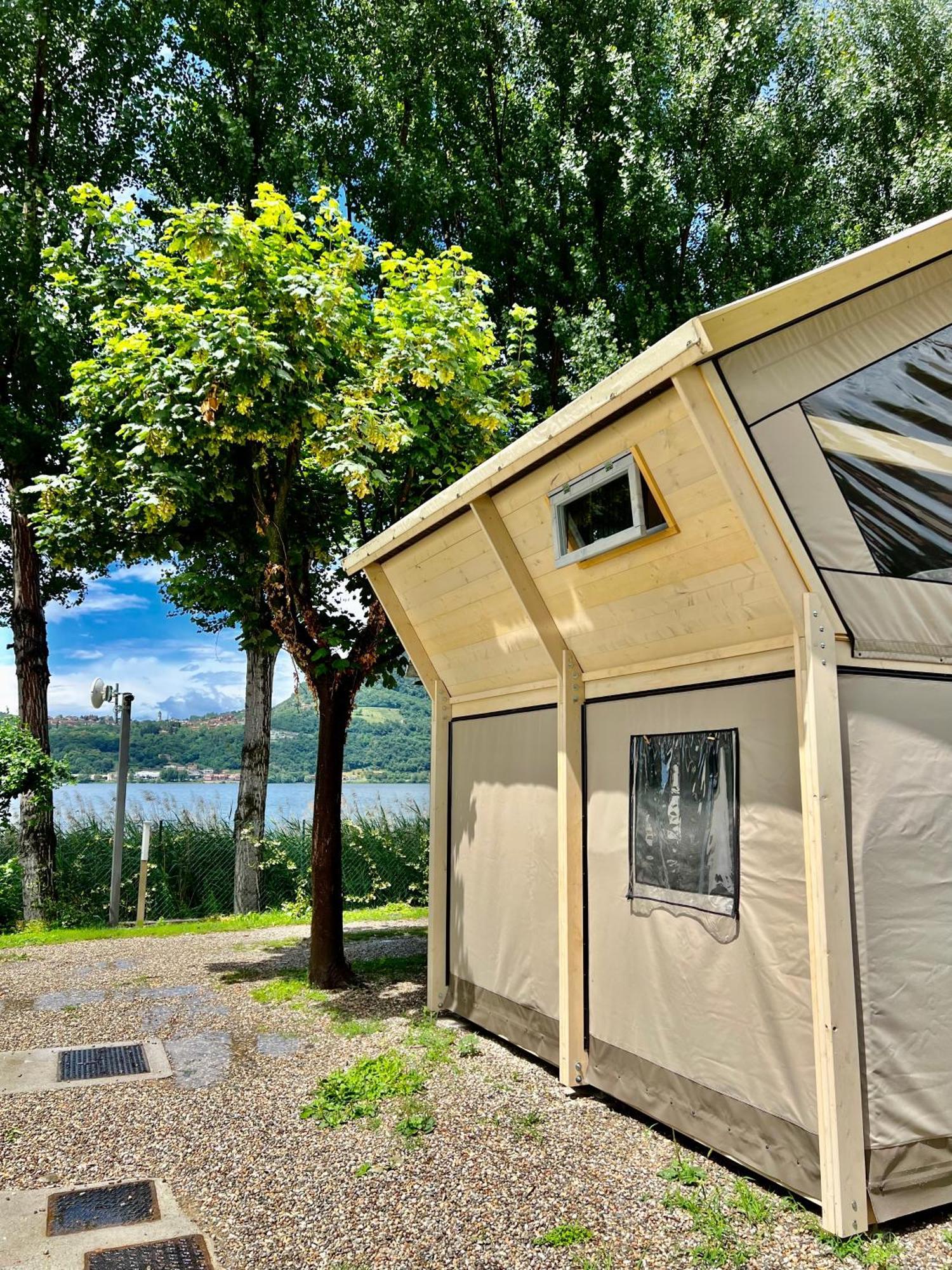 Glamping Camping Rivabella Lecco Buitenkant foto