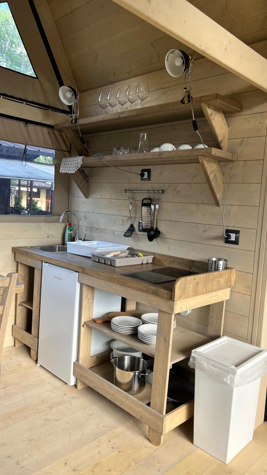 Glamping Camping Rivabella Lecco Buitenkant foto