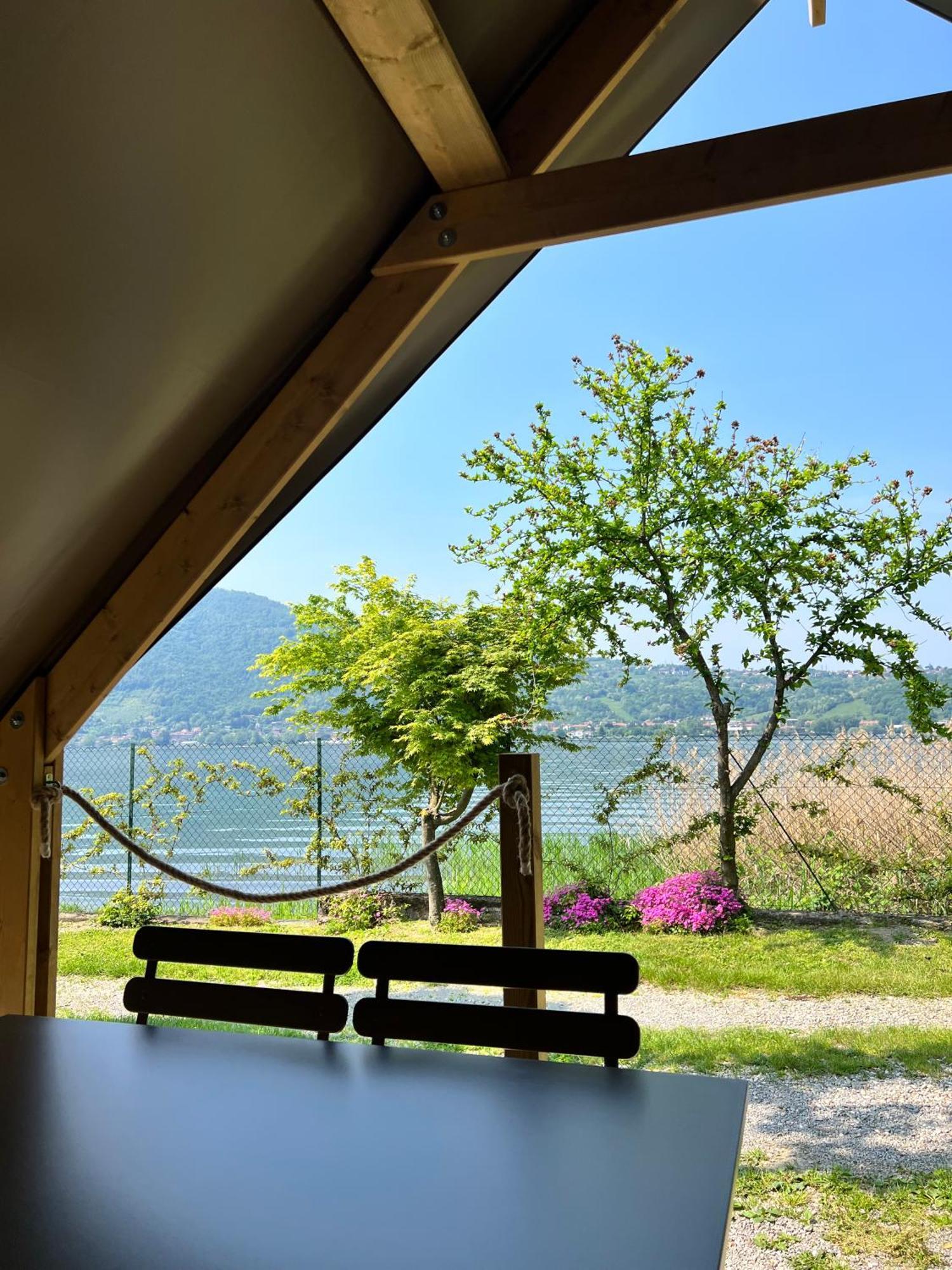 Glamping Camping Rivabella Lecco Buitenkant foto