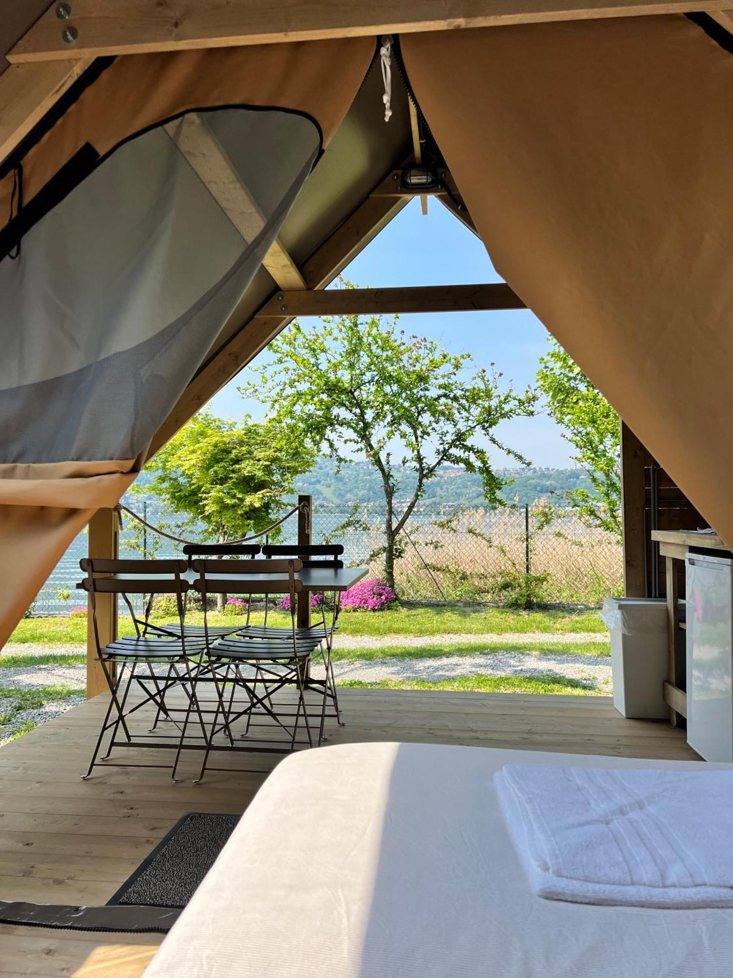 Glamping Camping Rivabella Lecco Buitenkant foto